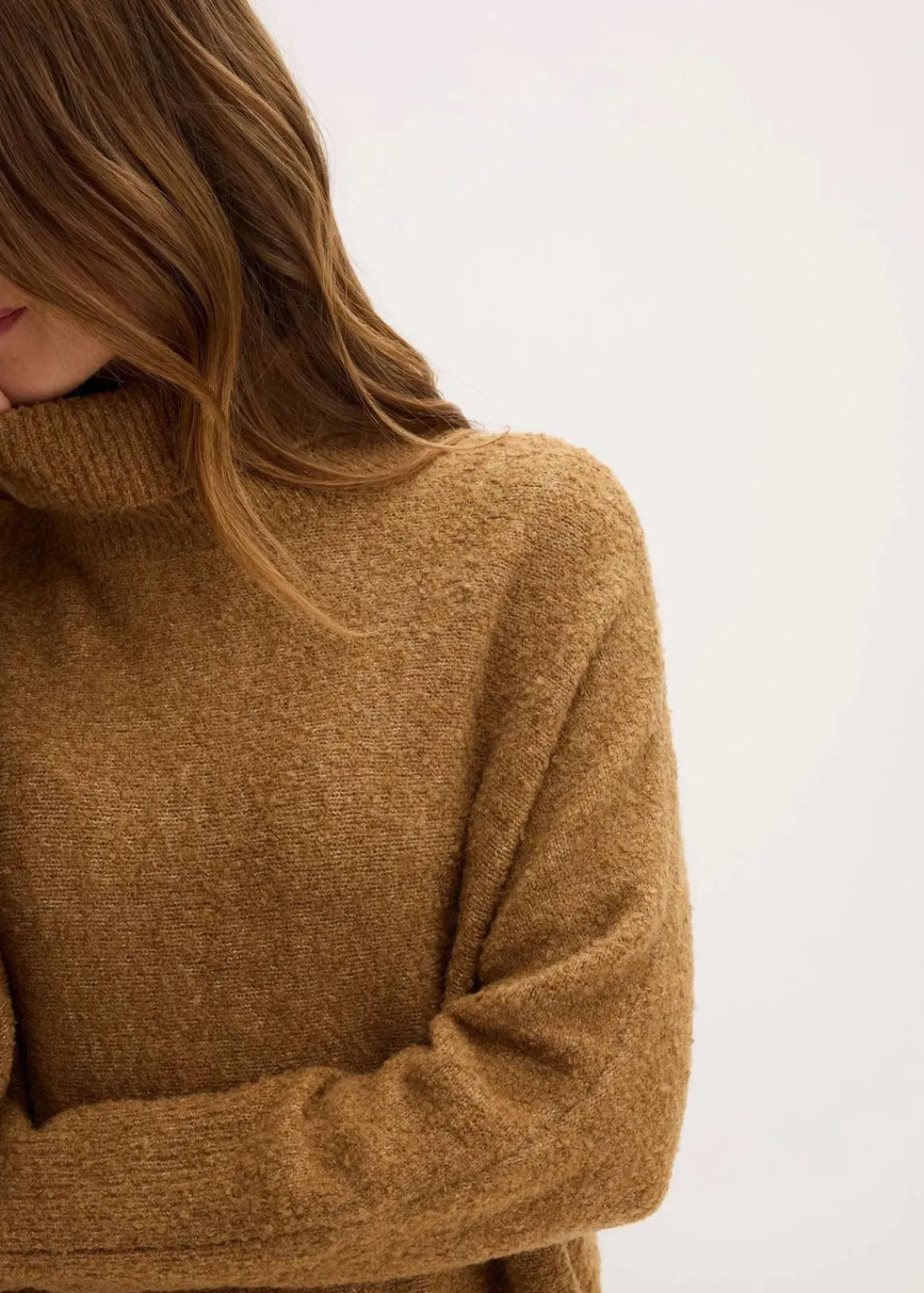 bonprix Strickmode|Pullover & Strickjacken^Oversize-Pullover cognac braun