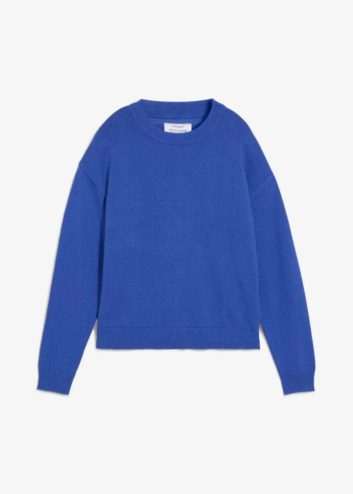 bonprix Bekleidung·Umstandsmode|Strickmode^Oversize-Pullover aus reiner Baumwolle edelsteinblau