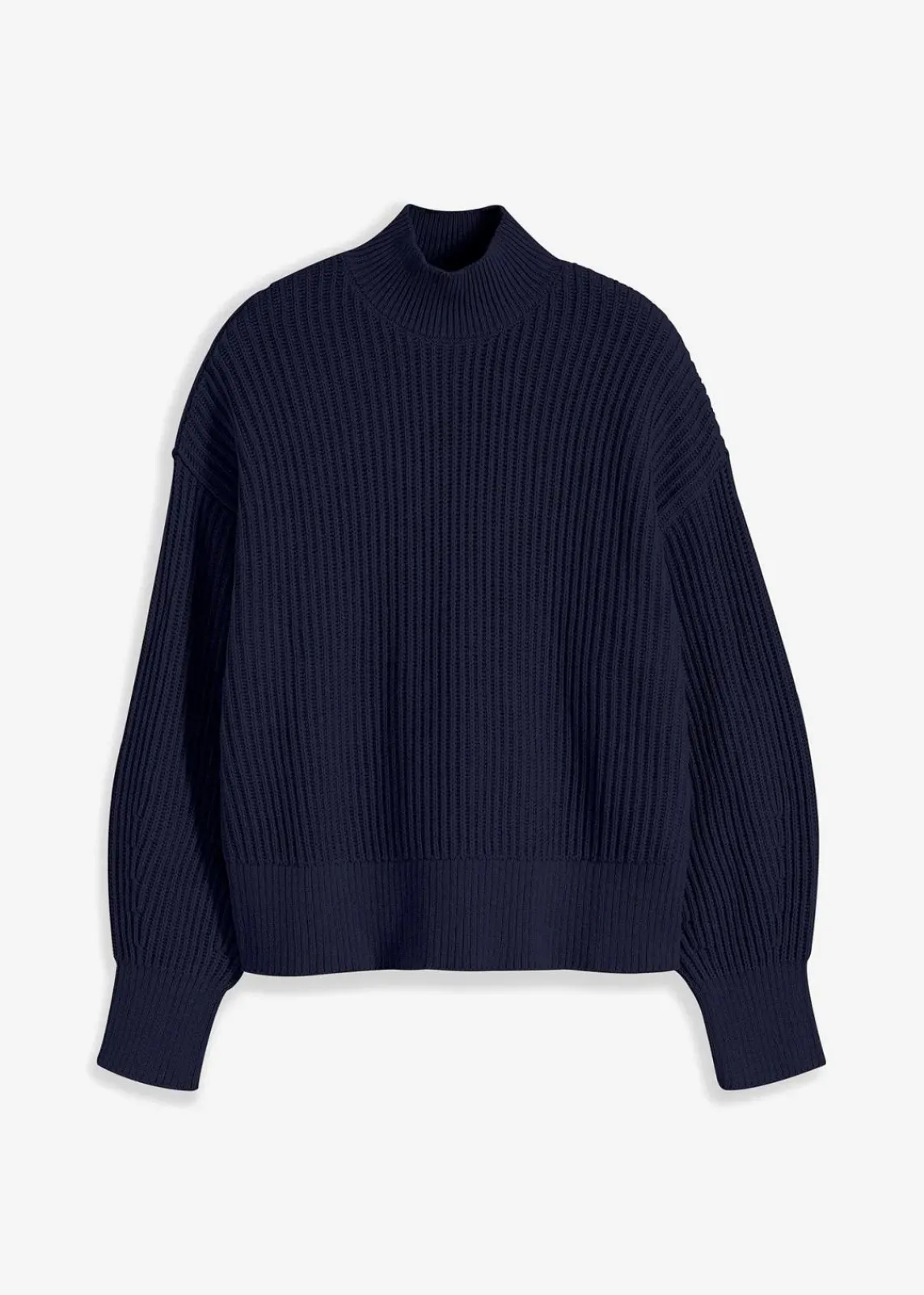 bonprix Bekleidung·Umstandsmode|Bekleidung·Jeans^Oversize-Pullover aus reiner Baumwolle dunkelblau