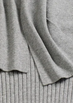 bonprix Bekleidung·Umstandsmode|Bekleidung·Jeans^Oversize-Pullover aus softem Viskose-Mix grau meliert