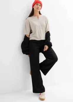 bonprix Shirts & Tops^Oversize-Shirt steingrau