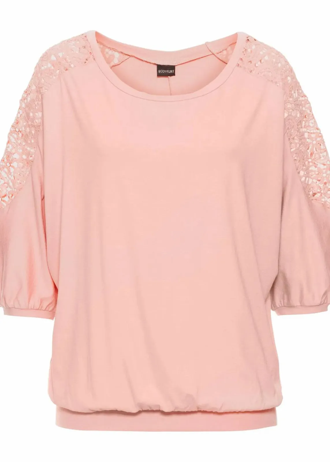 bonprix Nachhaltigere Materialien|Shirts & Tops^Oversize-Shirt aus Viskose-Mix vintagerosa