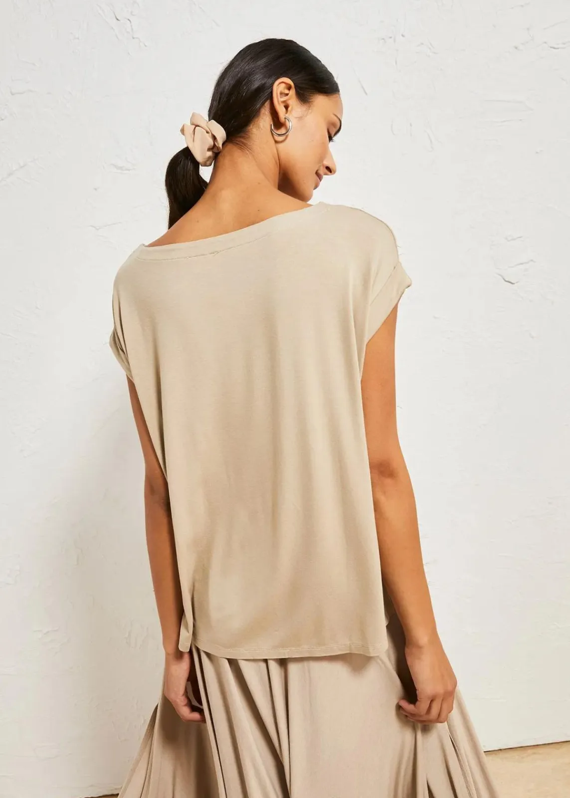 bonprix Shirts & Tops^Oversize-Shirt aus fließender Viskose sand