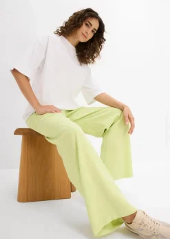 bonprix Nachhaltigere Materialien|Shirts & Tops^Oversize-Shirt aus reiner schwerer Bio-Baumwolle weiß