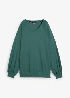 bonprix Shirts & Tops^Oversize-Shirt aus reiner Baumwolle mattgrün