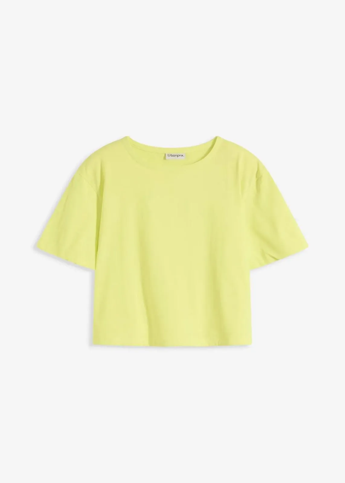 bonprix Shirts & Tops|Nachhaltigere Materialien^Oversize-Shirt aus reiner Bio-Baumwolle zitrusgelb
