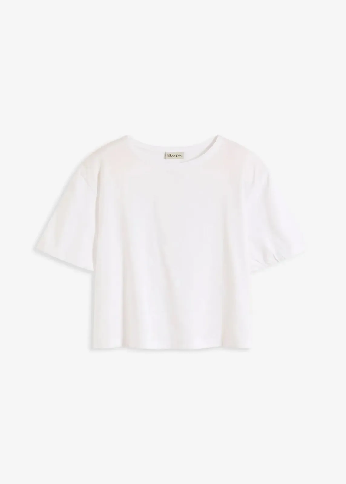bonprix Nachhaltigere Materialien|Shirts & Tops^Oversize-Shirt aus reiner Bio-Baumwolle weiß