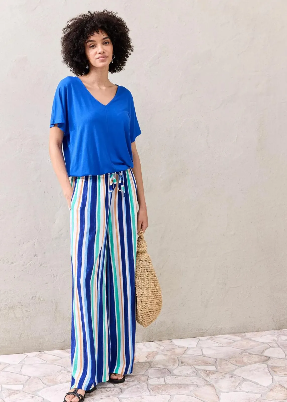 bonprix Shirts & Tops^Oversize-Shirt aus softem Viskose-Mix arktikblau