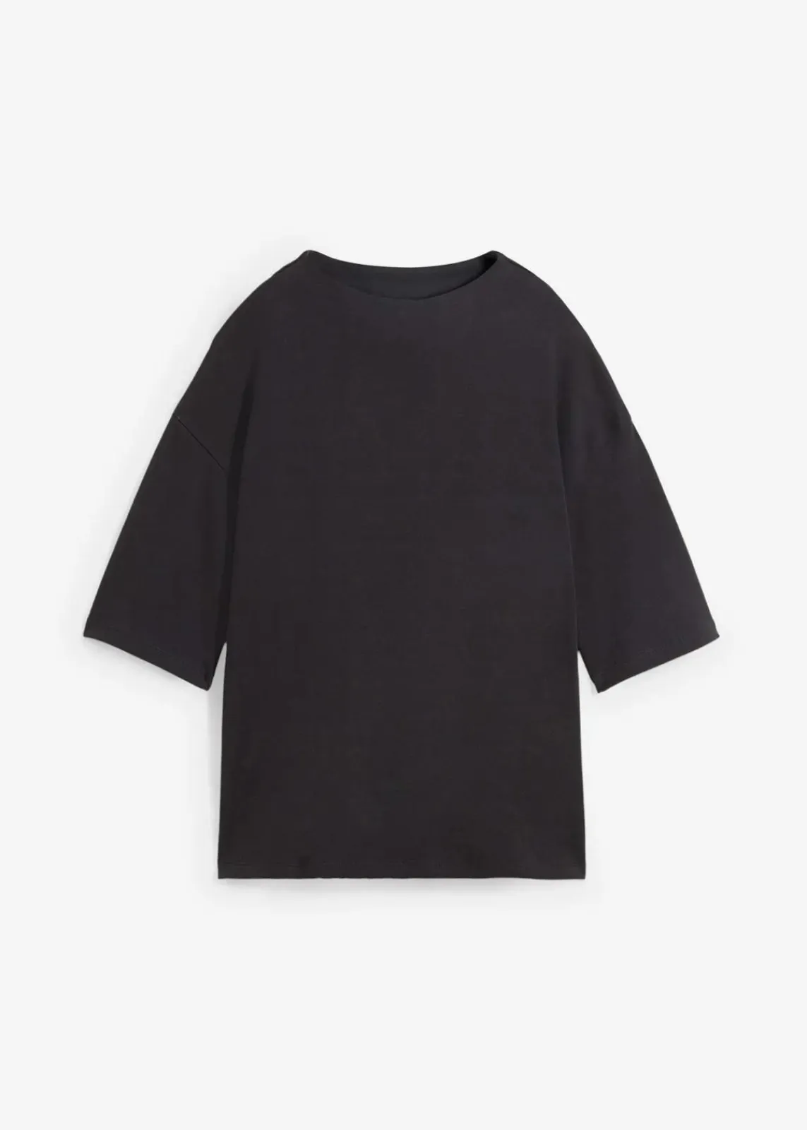 bonprix Shirts & Tops^Oversize-Shirt Shirt aus reiner Bio-Baumwolle schwarz
