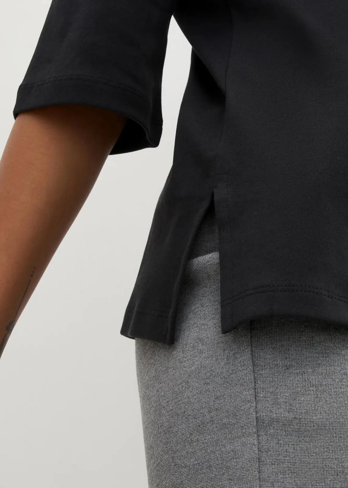 bonprix Shirts & Tops^Oversize-Shirt Shirt aus reiner Bio-Baumwolle schwarz