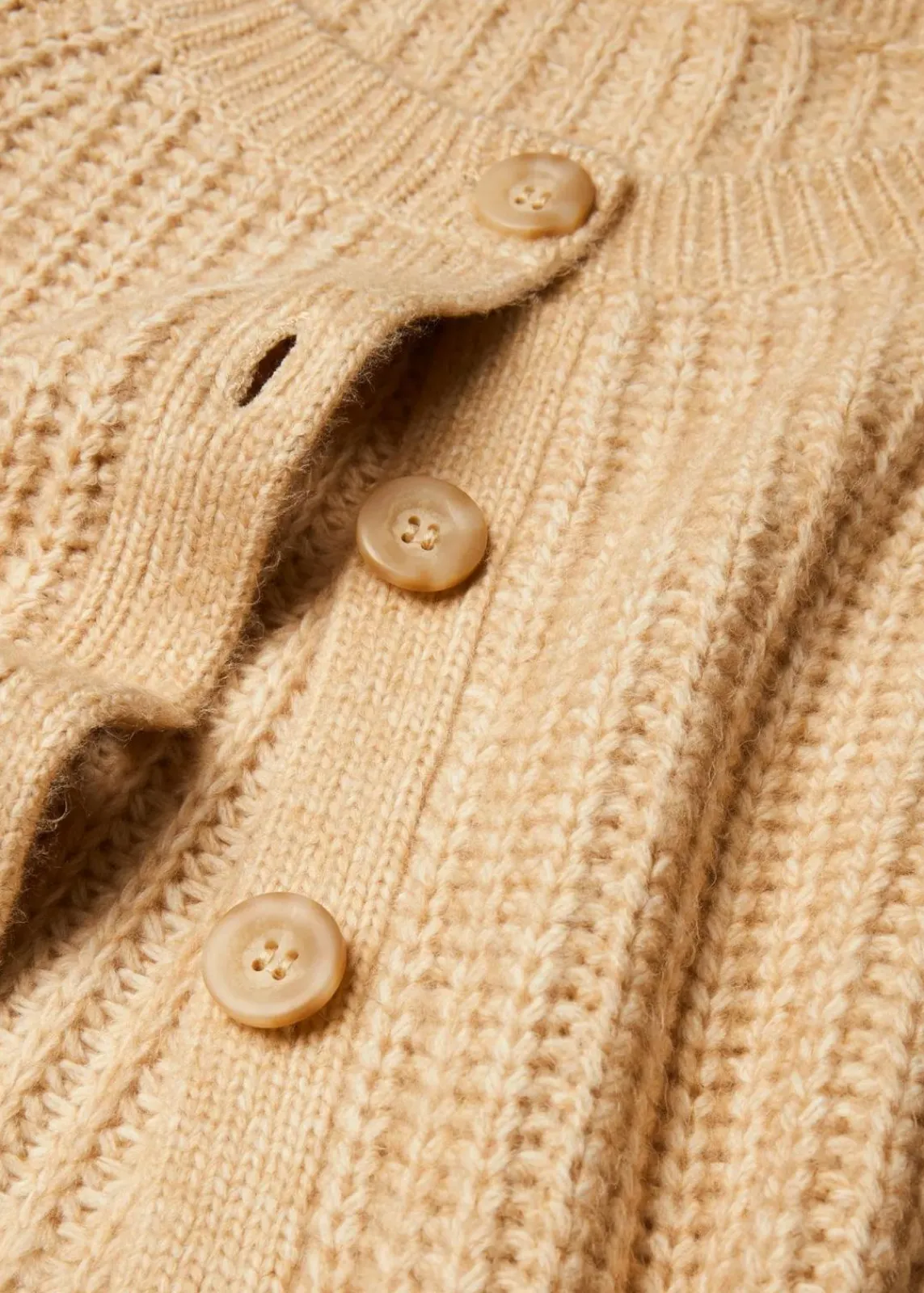 bonprix Bekleidung·Umstandsmode|Strickmode^Oversize-Strickjacke latte macchiato