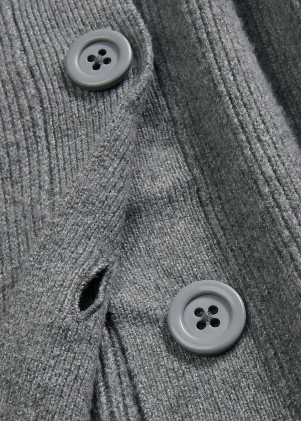 bonprix Pullover & Strickjacken|Bekleidung·Jeans^Oversize-Strickjacke grau meliert