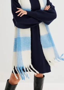 bonprix Kleider|Nachhaltigere Materialien^Oversize-Strickkleid dunkelblau