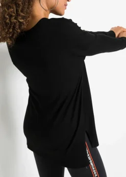 bonprix Bekleidung·Umstandsmode|Strickmode^Oversize-Strickpullover schwarz