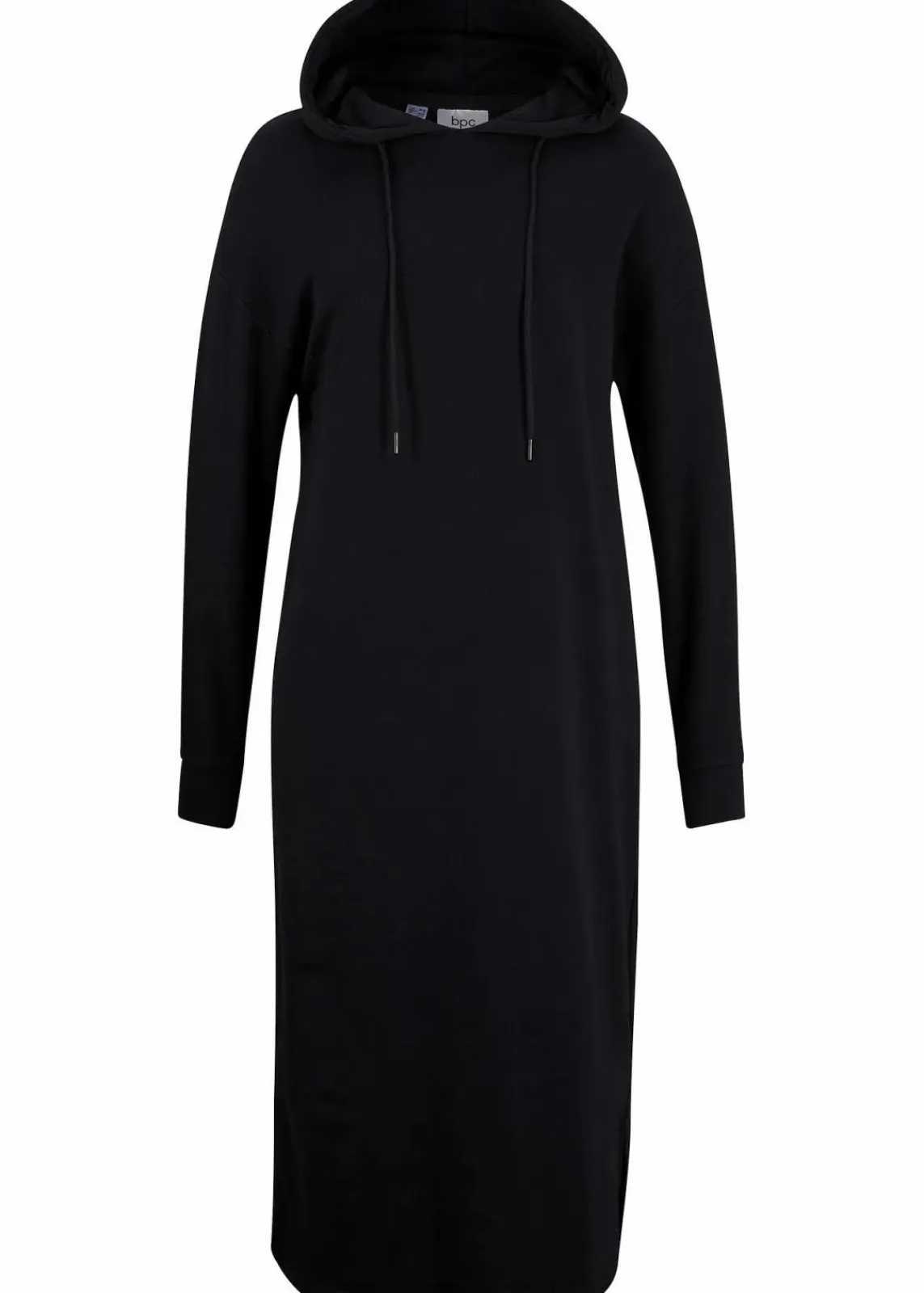 bonprix Bekleidung·Röcke|Bekleidung·Blusen & Tuniken^Oversize-Sweatkleid mit Kapuze schwarz