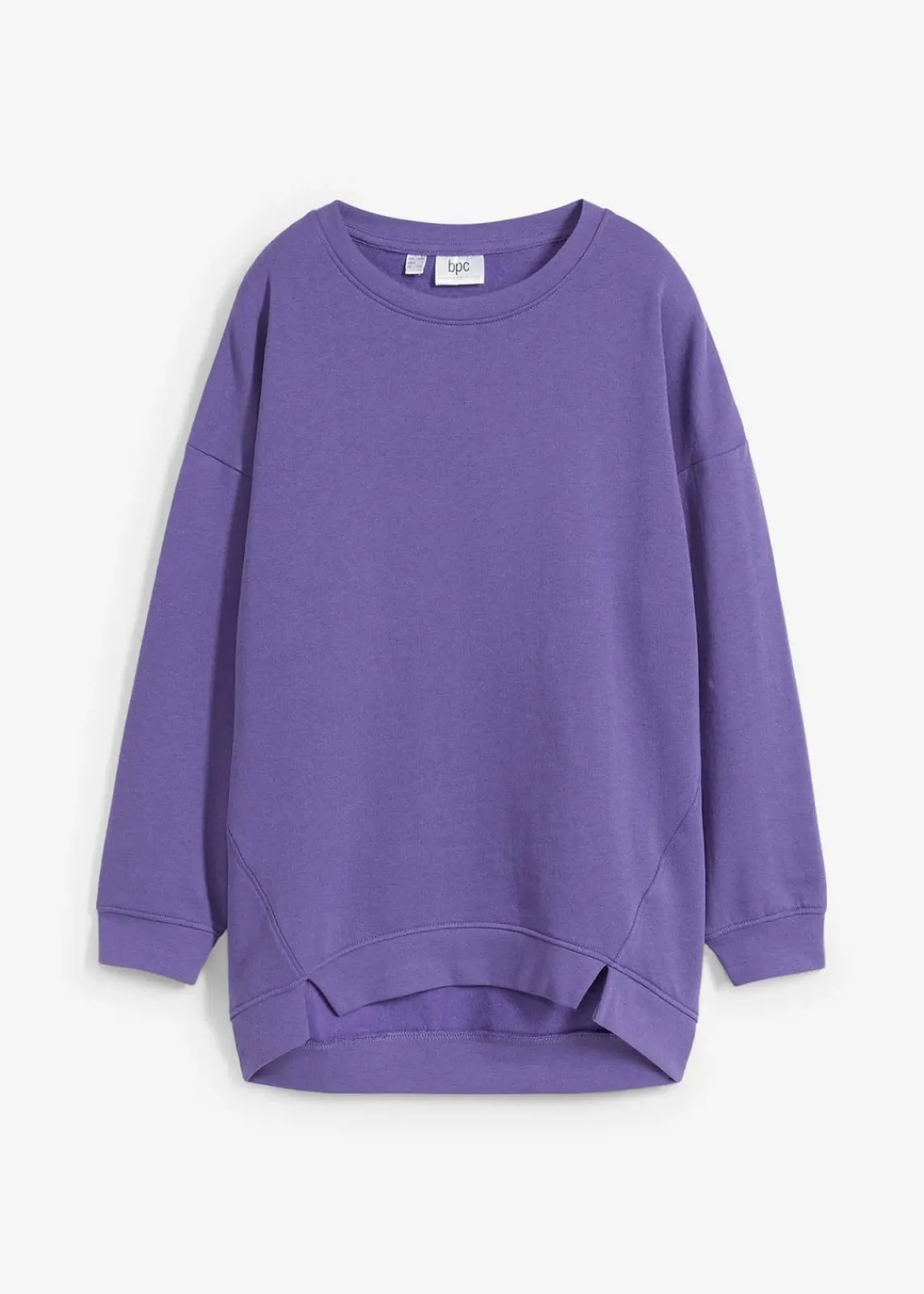 bonprix Sweat|Nachhaltigere Materialien^Oversize-Sweatshirt hyazinthenlila