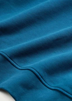 bonprix Bekleidung·Röcke|Bekleidung·Blusen & Tuniken^Oversize-Sweatshirt aus reiner Baumwolle blaupetrol