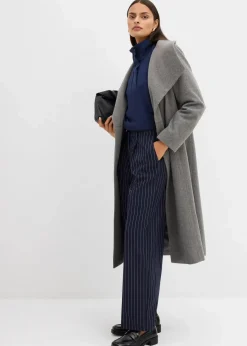 bonprix Sweat|Bekleidung·Blusen & Tuniken^Oversize-Sweatshirt aus Scuba dunkelblau