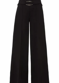 bonprix Bekleidung·Kleider|Hosen^Palazzo-Hose schwarz