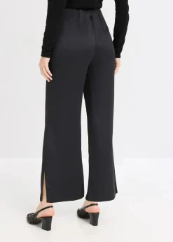 bonprix Bekleidung·Kleider|Hosen^Palazzo-Hose schwarz