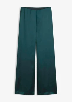 bonprix Nachhaltigere Materialien|Hosen^Palazzo-Hose tiefgrün