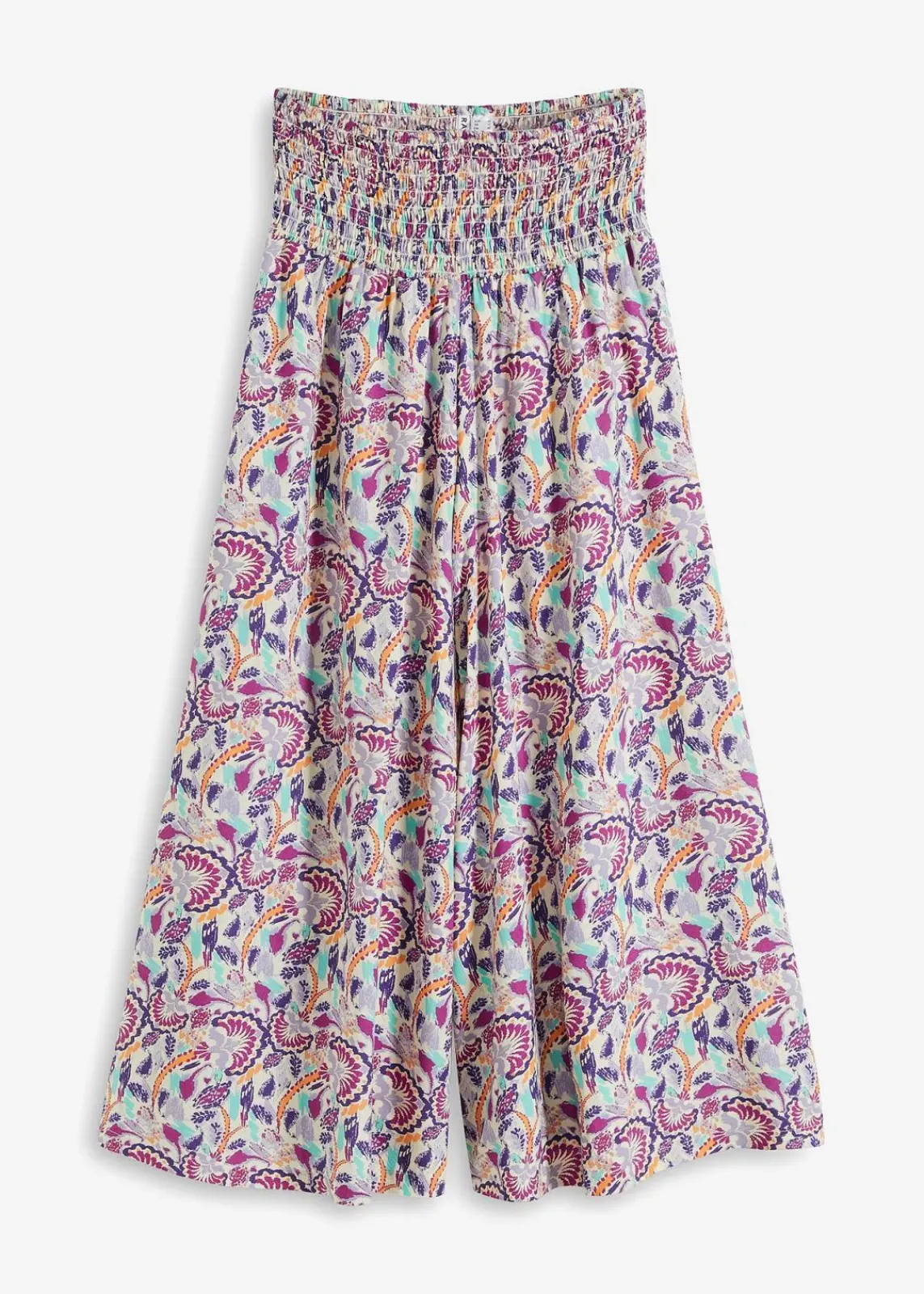 bonprix Bekleidung·Kleider|Nachhaltigere Materialien^Palazzo-Hose aus fließender Viskose rauchlavendel paisley