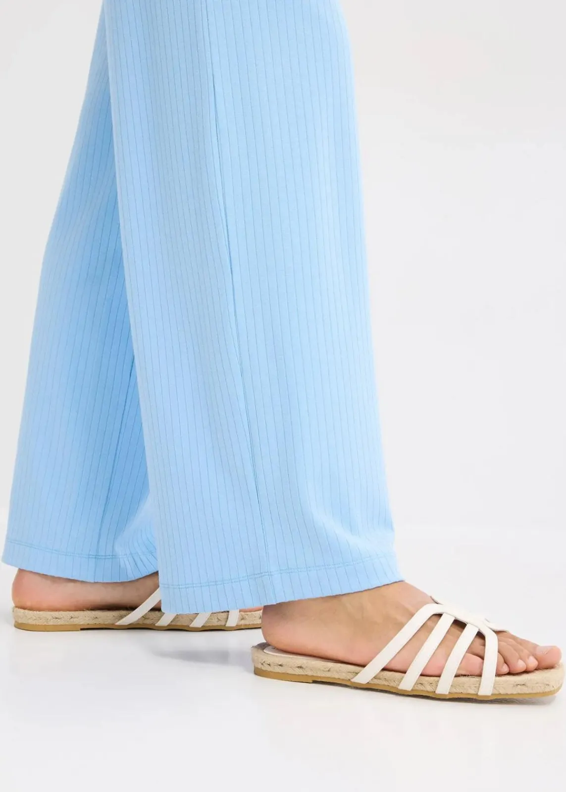 bonprix Bekleidung·Kleider|Hosen^Palazzo-Hose mit Bequembund hellblau