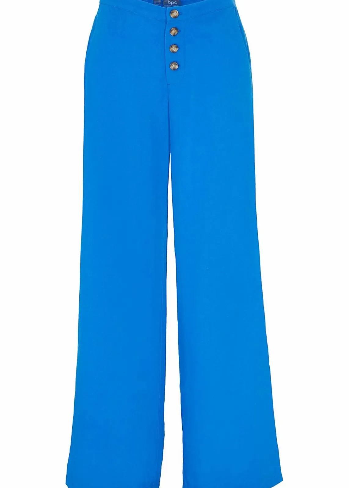 bonprix Hosen|Bekleidung·Kleider^Palazzo-Hose mit Leinen azurblau