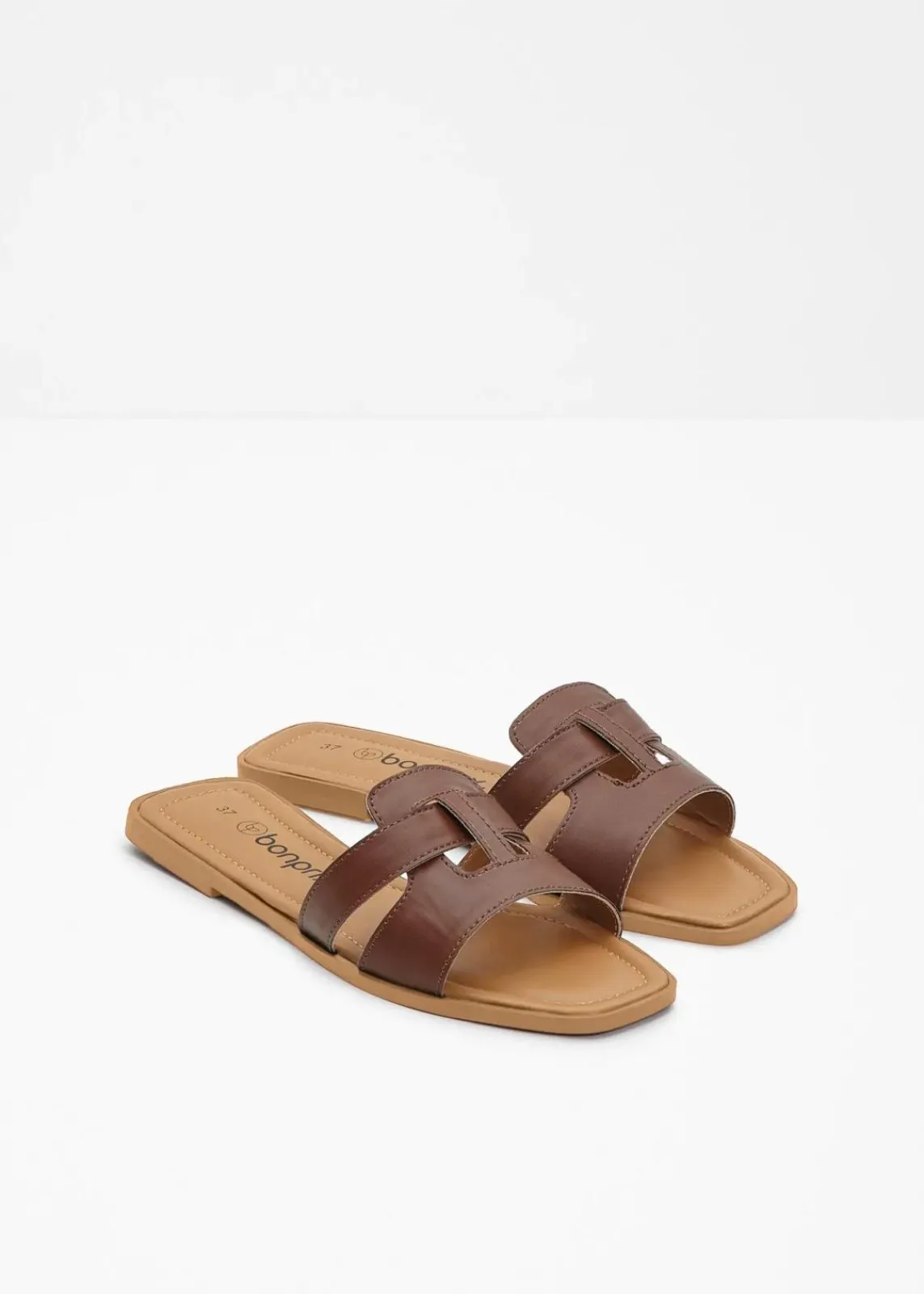 bonprix Sommerschuhe^Pantoletten braun