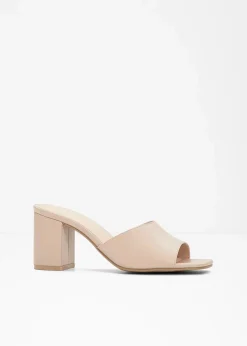 bonprix Sommerschuhe^Pantoletten latte macchiato