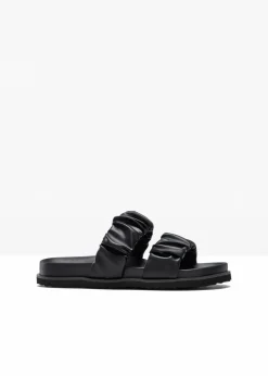 bonprix Hausschuhe|Sommerschuhe^Pantoletten schwarz