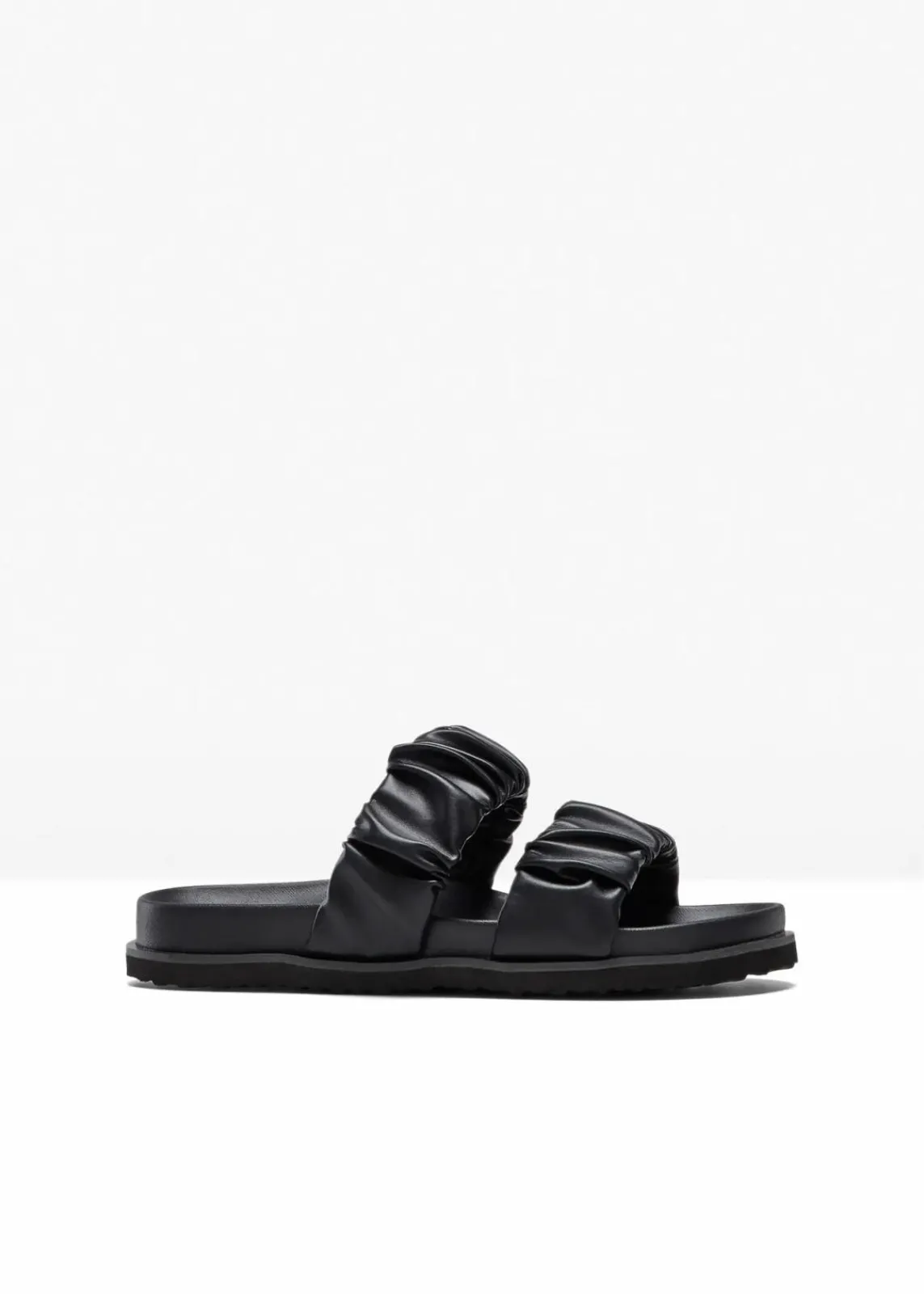 bonprix Hausschuhe|Sommerschuhe^Pantoletten schwarz