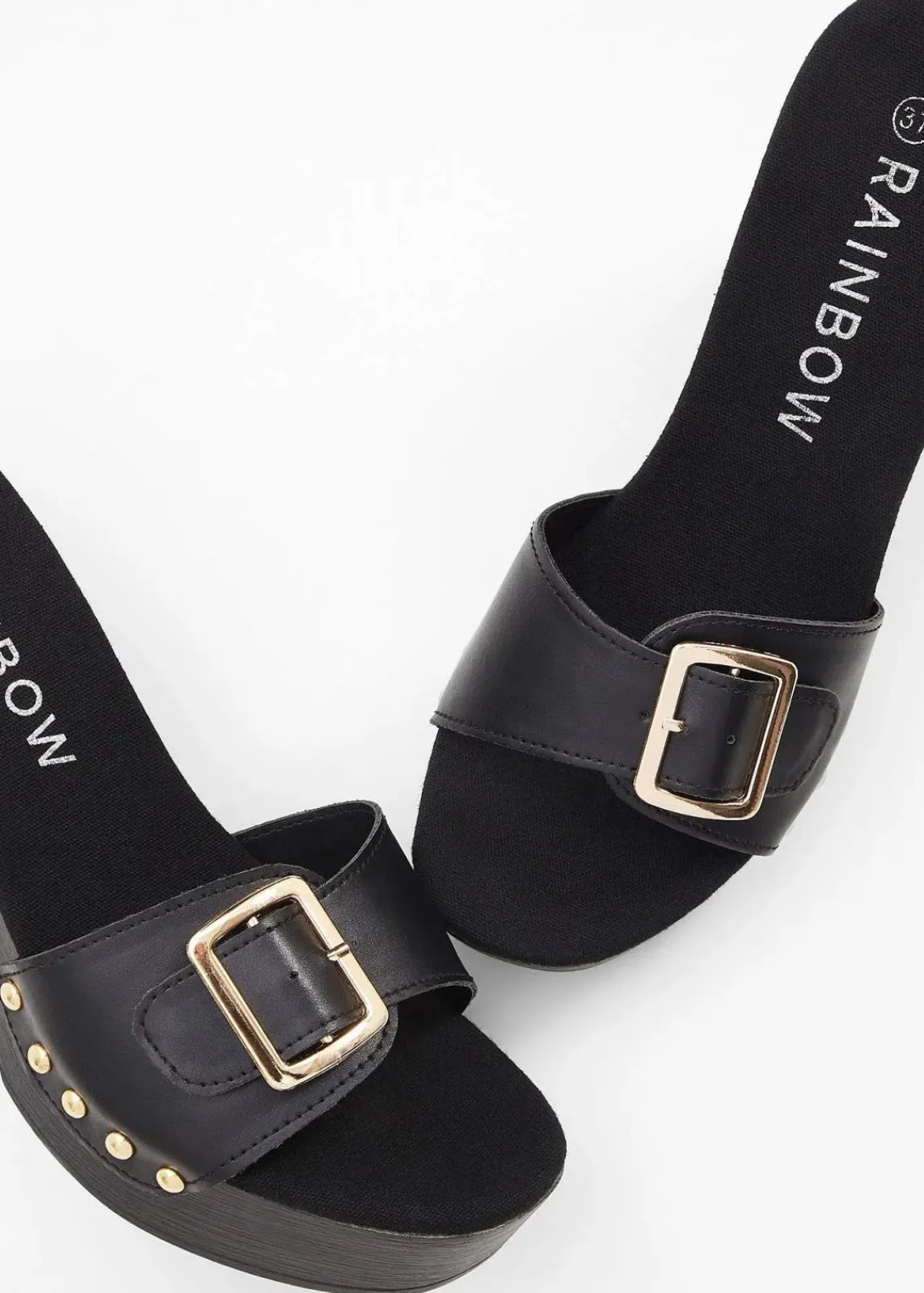 bonprix Sommerschuhe^Pantoletten schwarz