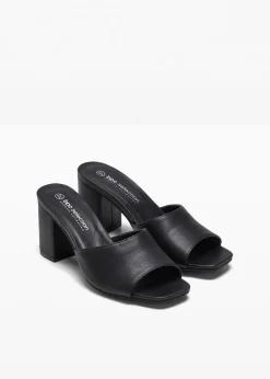 bonprix Sommerschuhe^Pantoletten schwarz