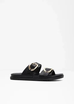 bonprix Sommerschuhe^Pantoletten schwarz