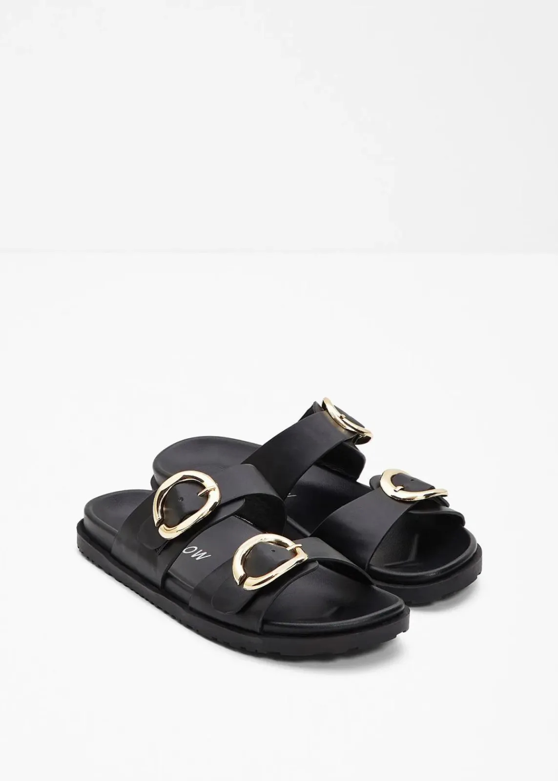 bonprix Sommerschuhe^Pantoletten schwarz