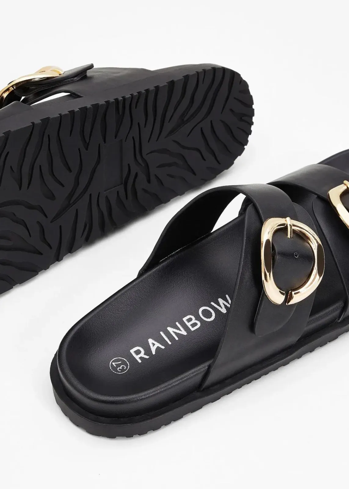 bonprix Sommerschuhe^Pantoletten schwarz