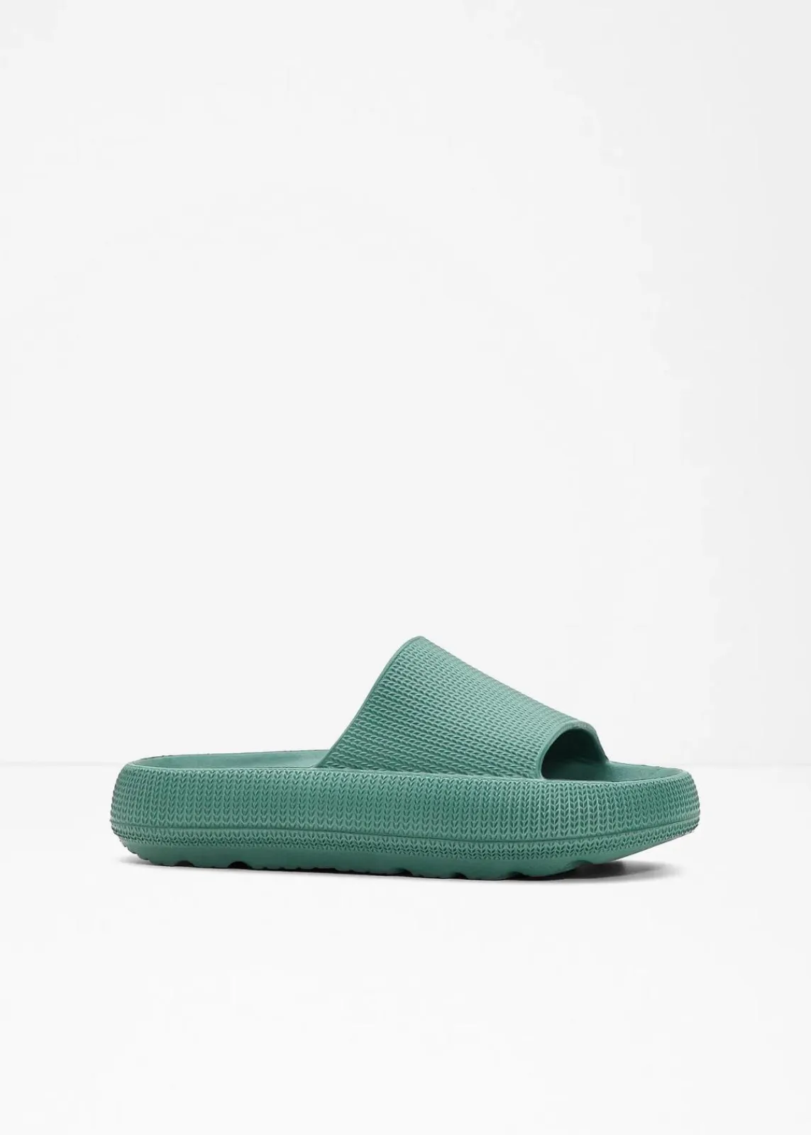 bonprix Sommerschuhe^Pantoletten dunkelgrün