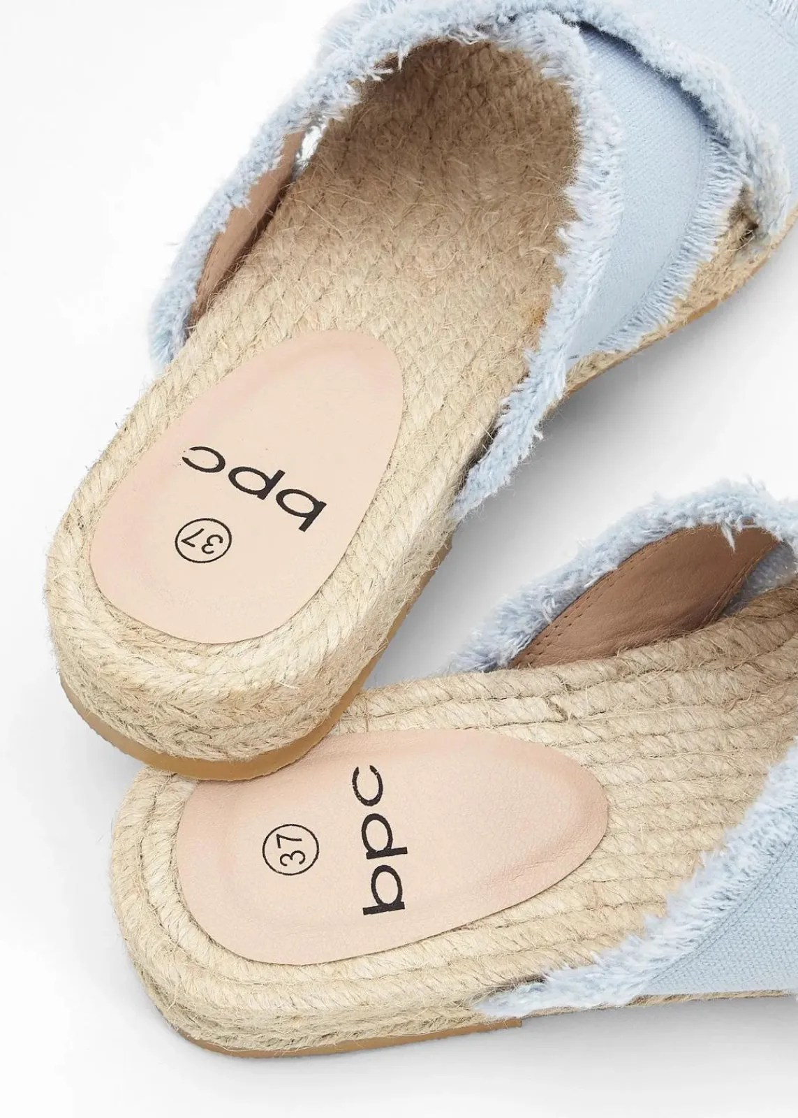 bonprix Strandmode|Sommerschuhe^Pantoletten hellblau