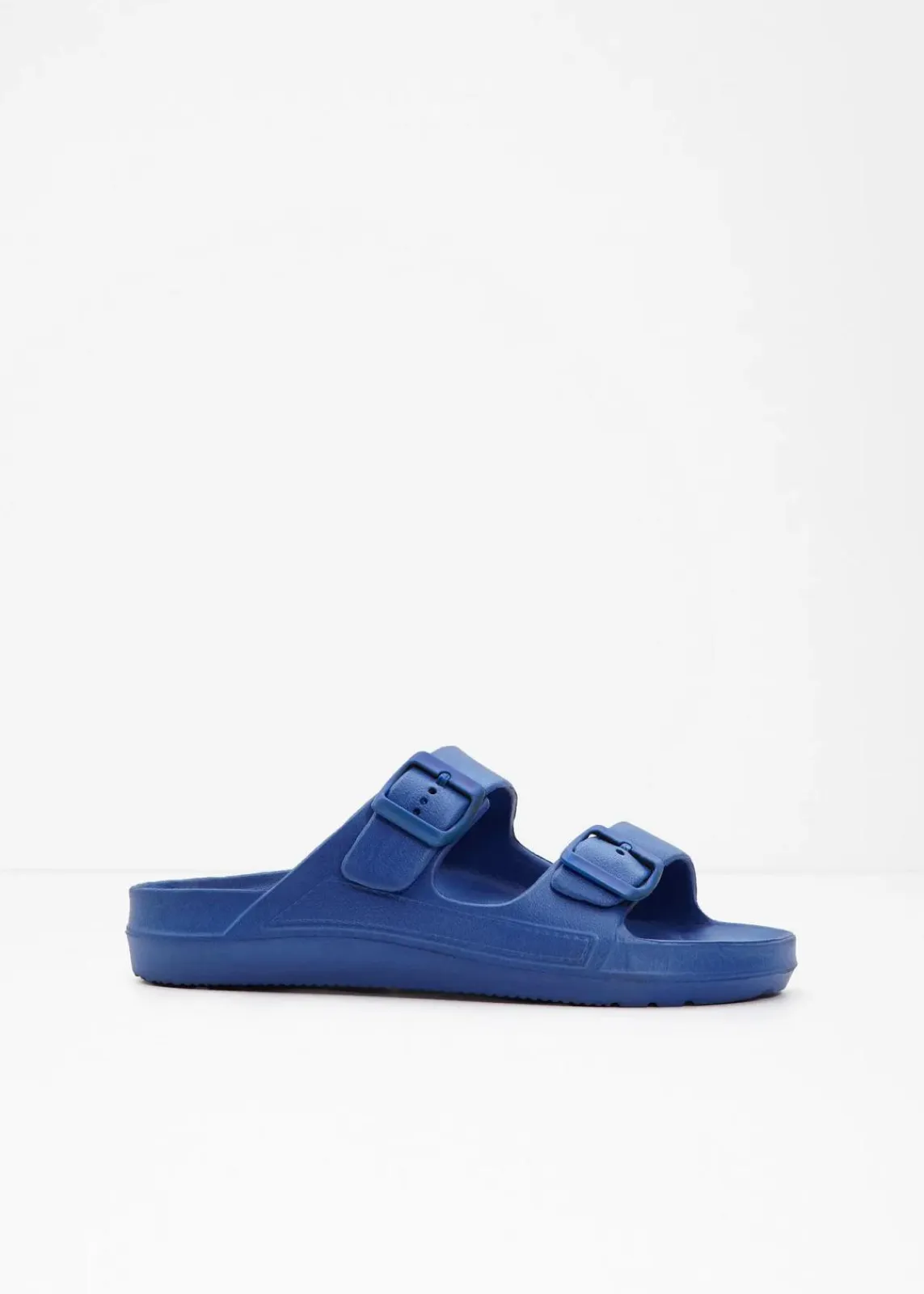 bonprix Strandmode|Sommerschuhe^Pantoletten aus wasserabweisendem Material gletscherblau