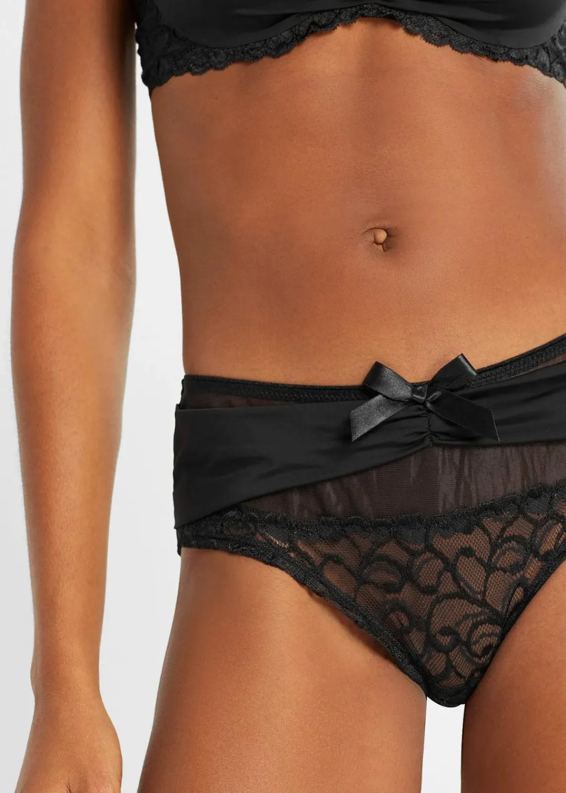 bonprix Höschen|Nachhaltigere Materialien^Panty schwarz