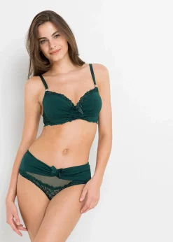bonprix Höschen|Nachhaltigere Materialien^Panty tiefgrün