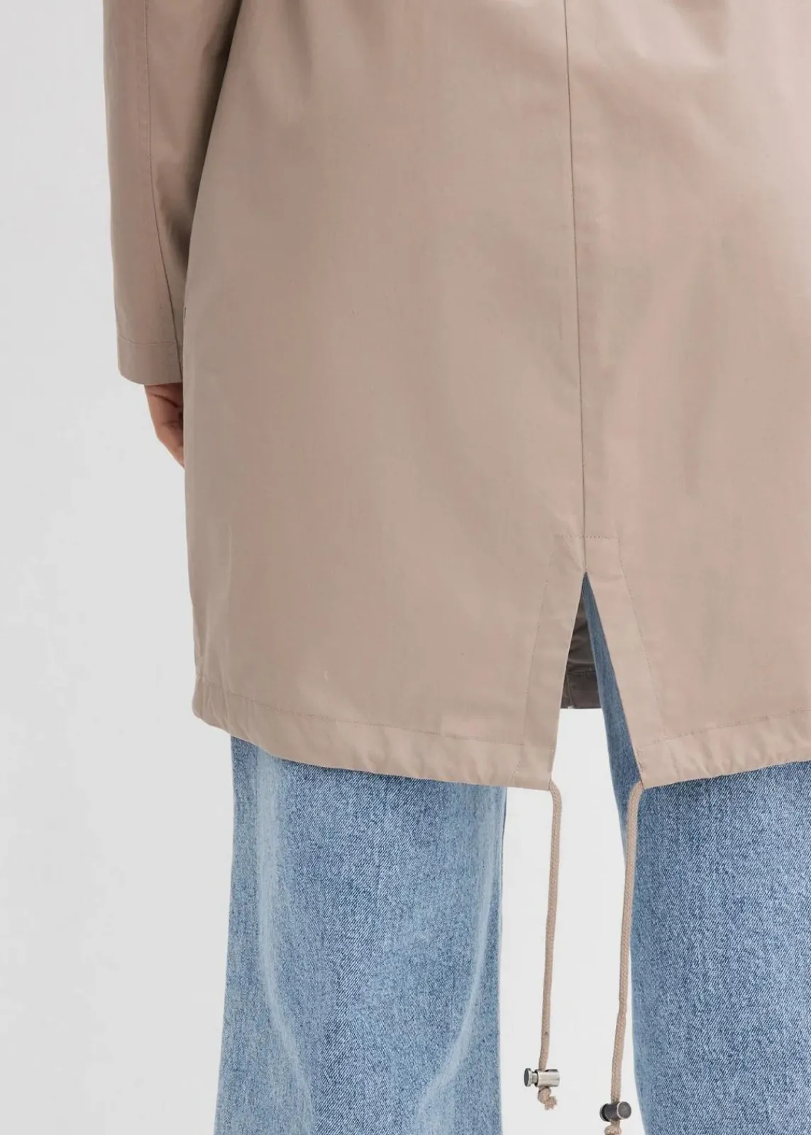 bonprix Jacken & Mäntel^Parka mit Kapuze taupe