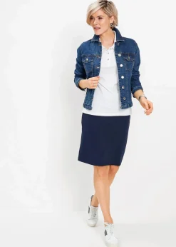bonprix Nachhaltigere Materialien|Shirts & Tops^Poloshirt weiß