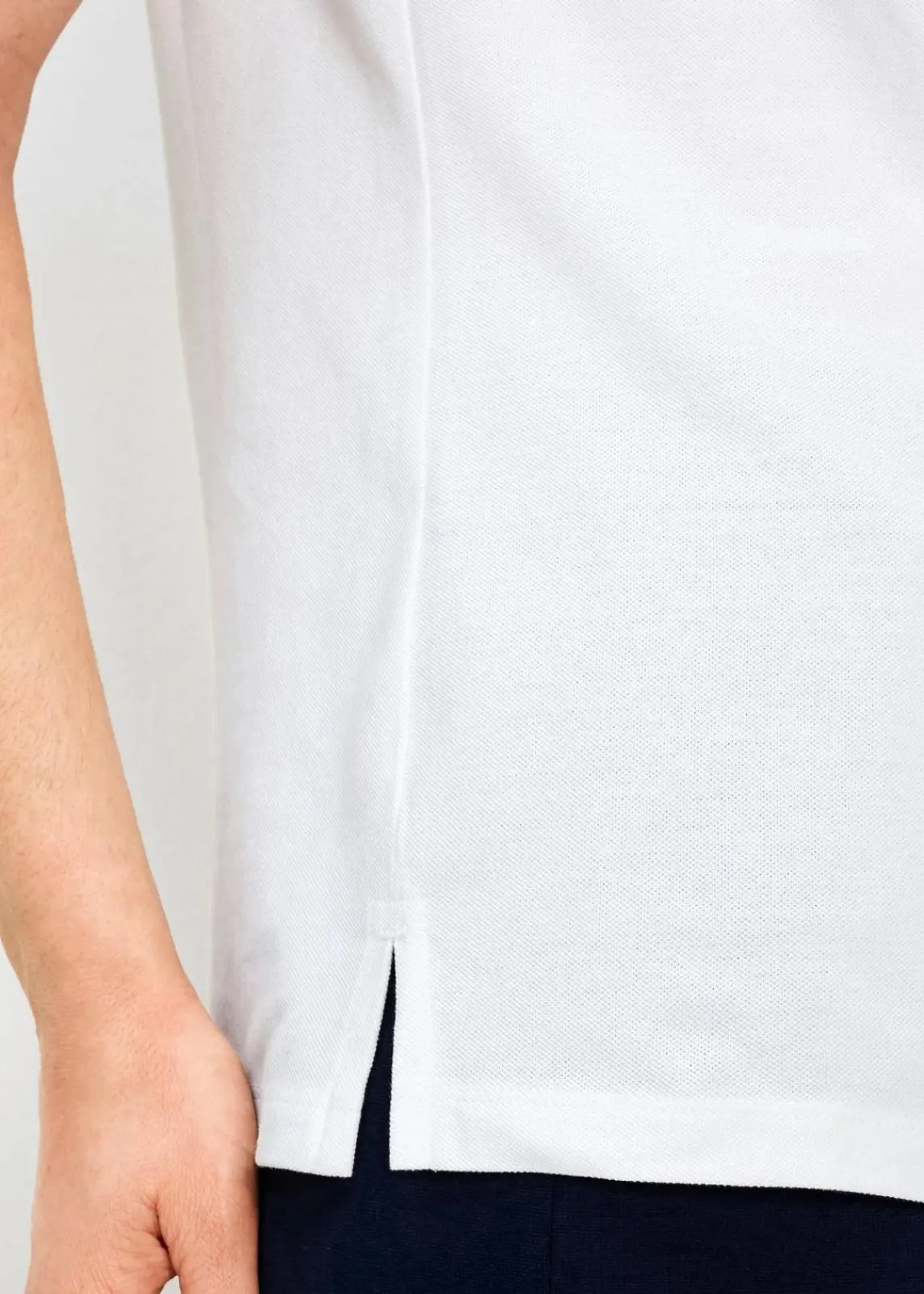 bonprix Nachhaltigere Materialien|Shirts & Tops^Poloshirt weiß