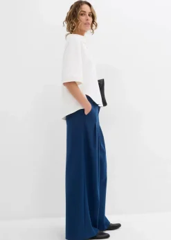 bonprix Shirts & Tops|Nachhaltigere Materialien^Poloshirt aus reiner Bio-Baumwolle wollweiß