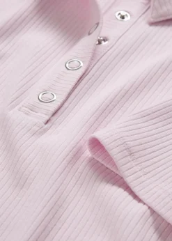 bonprix Shirts & Tops^Poloshirt aus Viskose-Mix puderflieder