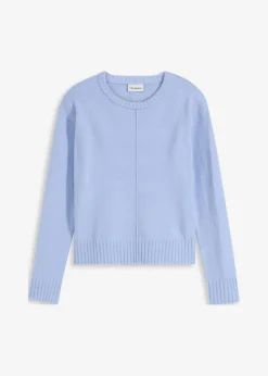 bonprix Bekleidung·Umstandsmode|Pullover & Strickjacken^Pullover perlblau