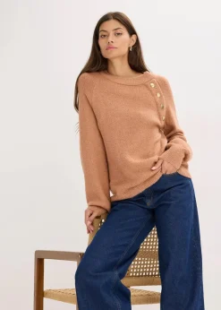 bonprix Pullover & Strickjacken|Strickmode^Pullover schokosorbet
