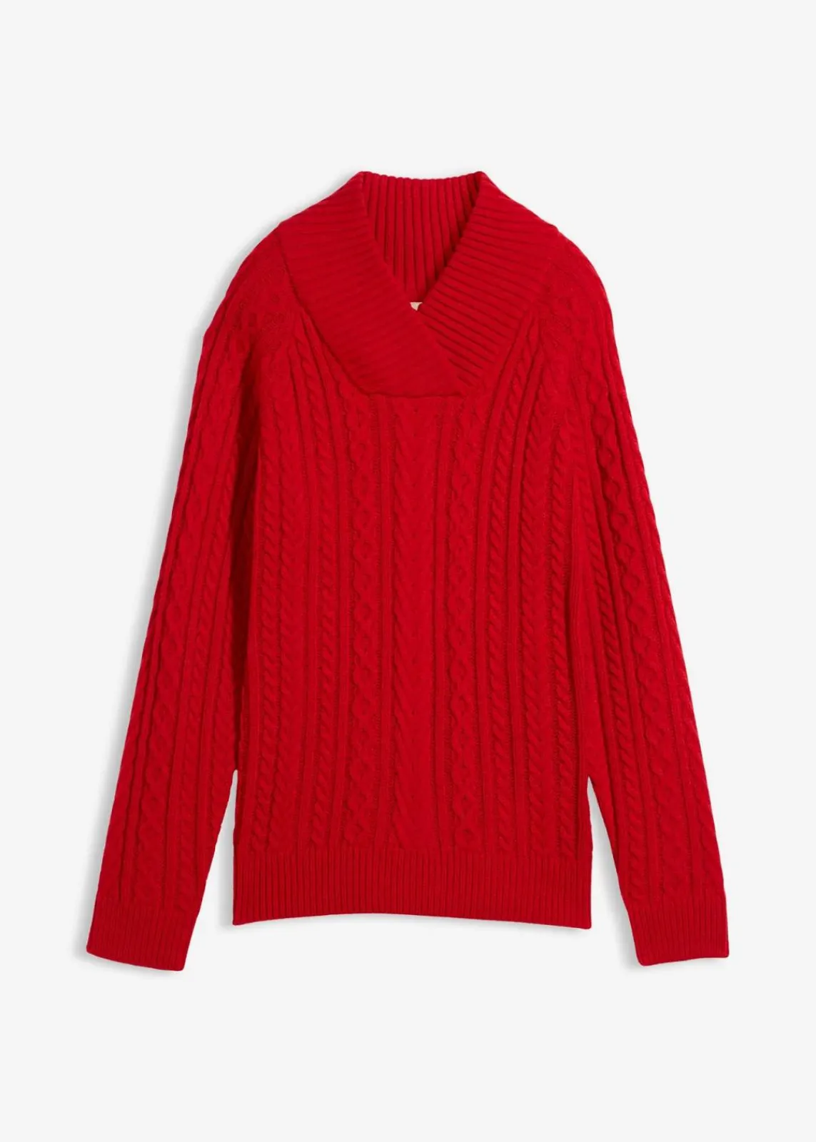 bonprix Pullover & Strickjacken|Strickmode^Pullover salsarot